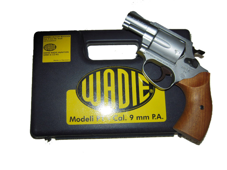 Revolver Wadie P1 9mm P.A.K. Sammlerrevolver