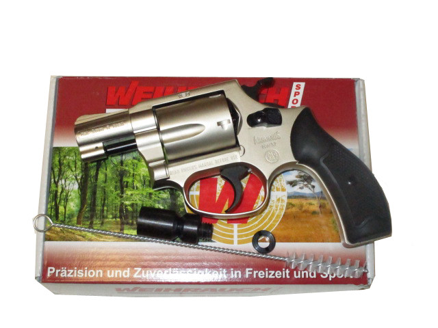 Weihrauch HW 37, vernickelt, 9mm R Knall