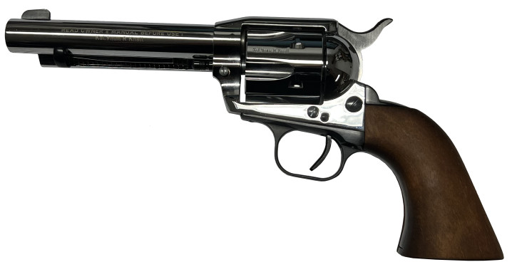 Weihrauch Western Single Action Revolver, verchromt, 9mm R Knall