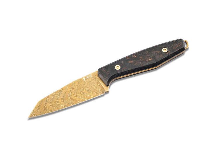 Böker Manufaktur Solingen Daily Knives AK1 Gold Damast