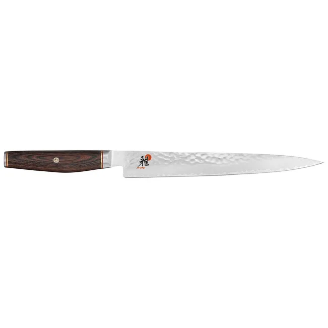 MIYABI 6000 MCT Sujihiki 24 cm, Pakka Holz