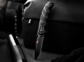 Taschenmesser Heckler & Koch SFP Tactical Folder All Black
