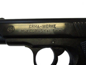 Gaspistole Erma EGP 45 8mm K
