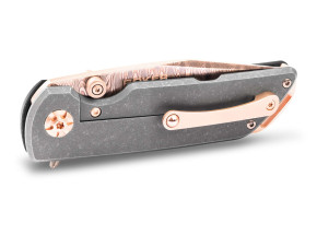 Taschenmesser Böker M4 Sherman Damast Rose Gold