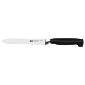 Zwilling  VIER STERNE Messerblock, 7-tlg. Natur Buche