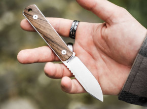 Böker BFF Packlite Walnuss Neck Knife
