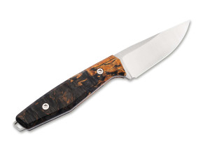 Böker Daily Knives AK1 Droppoint MagnaCut Maserbirke