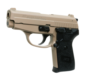 Melcher Sig Sauer P239 vernickelt, Kunststoffgriff