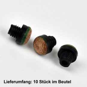 Schraubleder 12 mm , 10 Stück