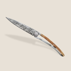 Deejo Taschenmesser 37g Wacholderholz / Grand Cru
