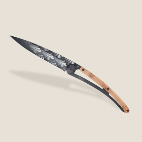 Deejo Taschenmesser 37g Wacholderholz / Art Déco