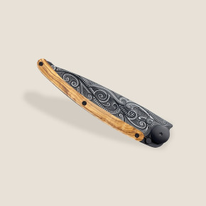Deejo Taschenmesser 37g Olivenholz / Pazifik
