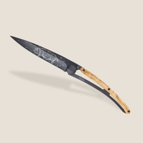 Deejo Taschenmesser 37g Olivenholzholz / Schweinerei