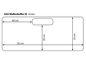 GSG Waffenkoffer M