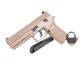 Sig Sauer P320 Blow Back Coyote TAN Co2 Pistole