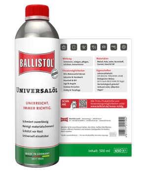 Ballistol Klever Universalöl  500 ml