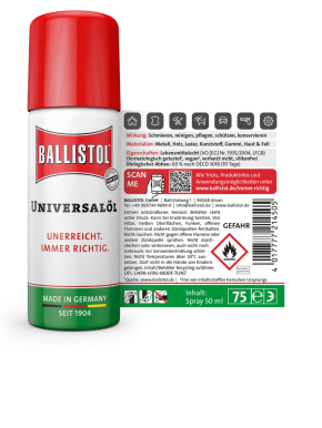 Ballistol Klever Universalöl Spray  50 ml