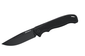 Herbertz Taschenmesser Performance Liner Lock D2, Klinge schwarz G10