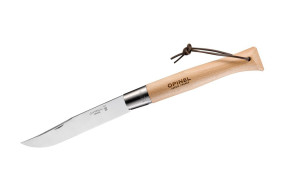 Opinel No 13 Taschenmesser Edelstahl, Holzbox
