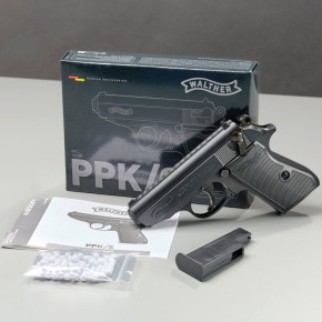 Walther PPK/S cal. 6 mm BB - 6 mm, Federdruck, < 0,5 J