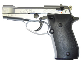 Weihrauch HW 94, vernickelt Kunststoffgriff, 9mm R