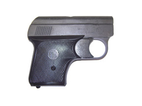 EM-GE 61 Startpistole Kaliber 6mm / matt brüniert mit Zusatzlauf