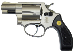 Smith & Wesson Chiefs Special, vernickelt, Kunststoffgriffschalen