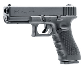 Glock 17GEN4 mit Metallschlitten,Blowback und einstellbares Shoot-up