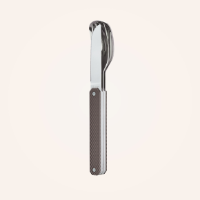 Besteck 12:34 Aluminium dunkelgrau