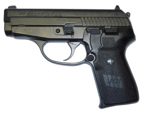 Melcher Sig Sauer P239 brüniert, Kunststoffgriff