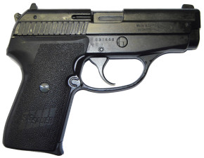 Melcher Sig Sauer P239 brüniert, Kunststoffgriff