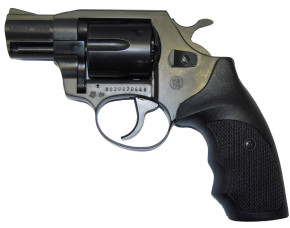Gasrevolver Geco Modell 890, brüniert mit Kunststoffgriff, 9mm RK