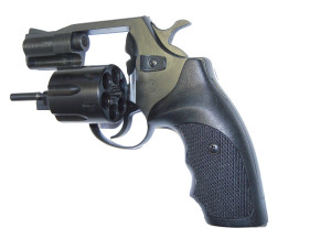 Gasrevolver Geco Modell 890, brüniert mit Kunststoffgriff, 9mm RK