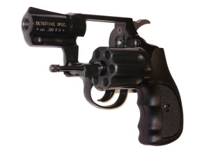 Colt Detective Special brüniert, Kunststoffgriffschalen