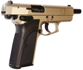 Browning GPDA9 vernickelt, Kunststoffgriffschalen cal. 9 PAK