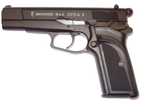 Browning GPDA 9 brüniert, Kunststoffgriff