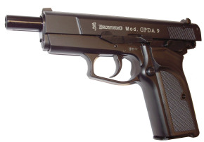 Browning GPDA 9 brüniert, Kunststoffgriff