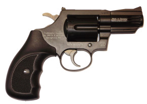 Smith & Wesson Grizzly, brüniert, Kunststoffgriffschalen