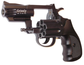 Smith & Wesson Grizzly, brüniert, Kunststoffgriffschalen