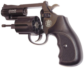 Smith & Wesson Grizzly, brüniert, Kunststoffgriffschalen
