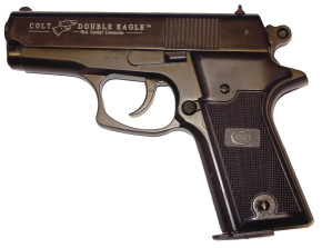 Colt Double Eagle Combat Commander brüniert, Kunststoffgriff