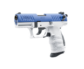 Walther P22Q, Team Edition blau/weiß, 9mm P.A.K.