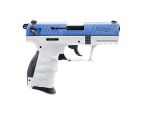 Walther P22Q, Team Edition blau/weiß, 9mm P.A.K.