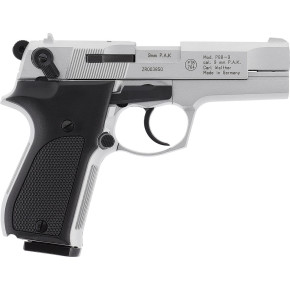 Walther P88 Compact, vernickelt, Kunststoffgriffschalen