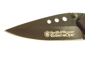 Smith and Wesson Einhandmesser Extreme Ops SWA3, Stahl 420, Alum