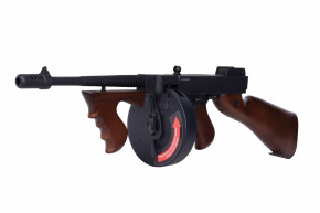 Thompson M1928 Maschinenpistole Echtholz 6mm Airsoft S-AEG