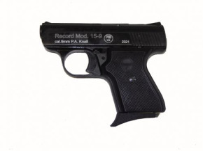 Record Modell 15-9, brüniert, 9mm P.A.K.