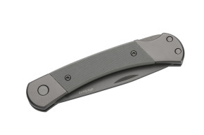 Herbertz Taschenmesser Titanbeschichtung Grey D2, Medium, Grey