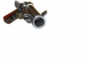Westernrevolver Hege SAA 1873, buntgehärtet, 9mm R Knall