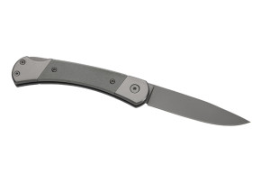 Herbertz Taschenmesser Titanbeschichtung Grey D2, Medium, Grey